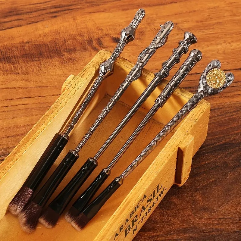 Makeup Brushes Set | 5pcs Wand Makeup Brush With Eyeshadow Brushblush Concealer Fantasy Foundation Make Up Kit For Women Girls Gift