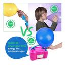 Electric Air Balloon Pump | inflator | Portable Double Nozzle Electric Balloon Blower