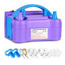 Balloon Pump Electric Balloon Inflator Double Nozzle Air Pump For Latex Balloons