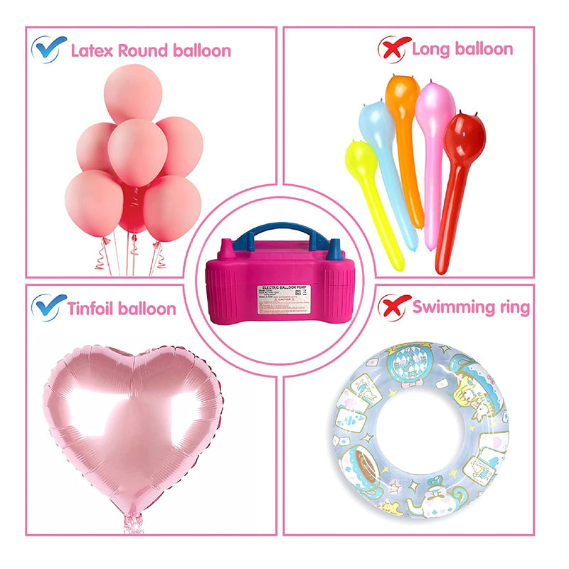 Balloon bomb | 226 PCS TIFUNMYSI Electric Balloon Pump Kit | Balloon Inflator 600W Balloon Air Pump Balloon Machine