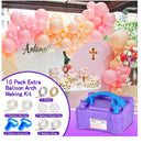 Balloon Pump Electric Balloon Inflator Double Nozzle Air Pump For Latex Balloons