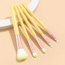 5pcs Makeup Brush Set Delicate Eye Makeup Tool Eye Shadow Powder Blending Brush Kit Gift For Girls And Women Parties And Daily Use