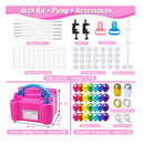 Balloon Arch Kit with Balloon Pump | 170 Pieces Electric Air Pump Balloon Inflator with Balloon Arch Stand