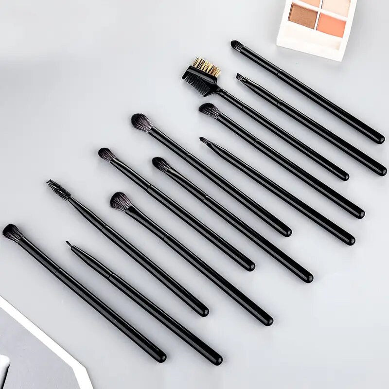 Make Up Brushes 12pcs Makeup Brush Set Fan Brush Cosmetics Power Blush Eye Shadow Make-up Kit