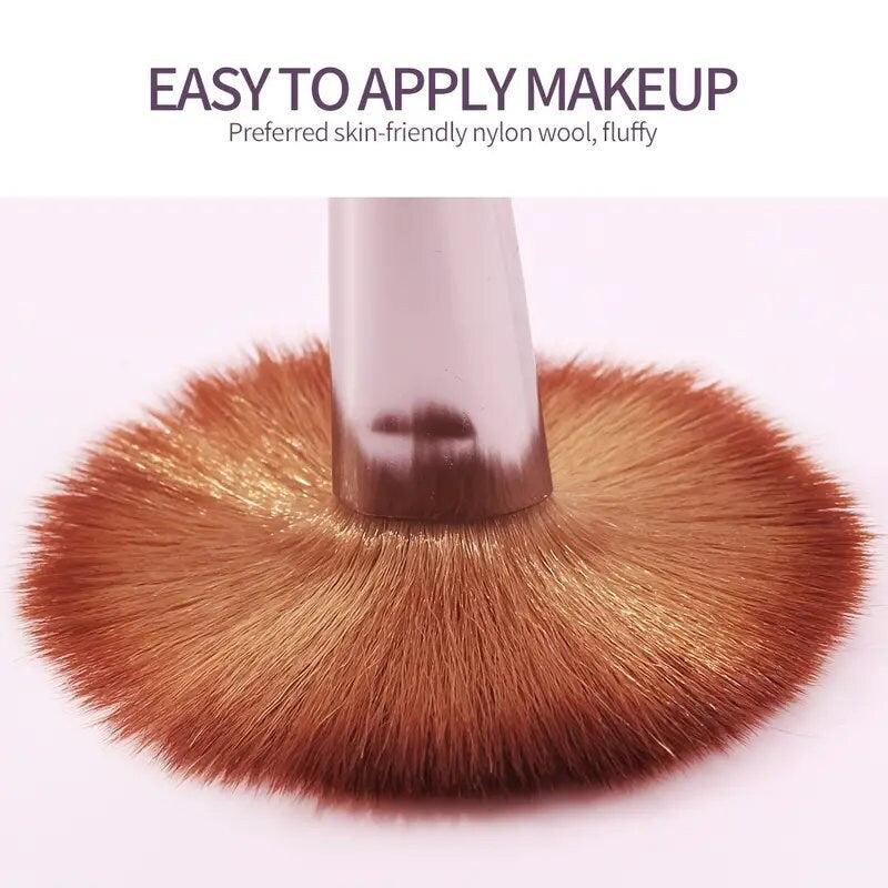 18PCS Makeup Brushes Set For Eyeshadow Foundation Powder Eyeliner Multifunctional Professional Soft Nylon Bristle Full Face Makeup Tools Kit