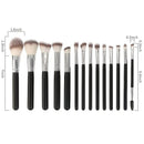 Make Up Brushes 14PCS Makeup Brush Set Makeup Tools Kit For Power Blusher Eyeshadow Highlight Bronzer