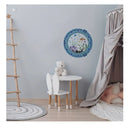 1 Underwater World Window Stencil | 11.8x11.8 Inch Underwater Creatures Stencil