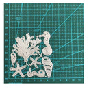 Seahorse Metal Cutting Dies | DIY Scrapbooking Paper Card Stencils