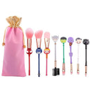Makeup Brushes | Professional Cosmetic Brushes Foundation Blending Blush Eye Shadows Face Powder Fan Brushes Kit