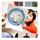 1 Underwater World Window Stencil | 11.8x11.8 Inch Underwater Creatures Stencil