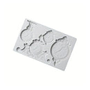 1 Piece | Vintage Clock Chocolate Mold | 3D Silicone Mold | Baroque Scroll Embossed Candy Mold