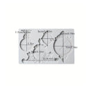 1 Piece | Vintage Clock Chocolate Mold | 3D Silicone Mold | Baroque Scroll Embossed Candy Mold