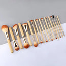 18pcs Beauty Professional Makeup Brushes Set Make Up Brush Tools Kit Foundation Powder Blending Concealer Eye Shadows Blush Cosmetics