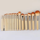 18pcs Beauty Professional Makeup Brushes Set Make Up Brush Tools Kit Foundation Powder Blending Concealer Eye Shadows Blush Cosmetics