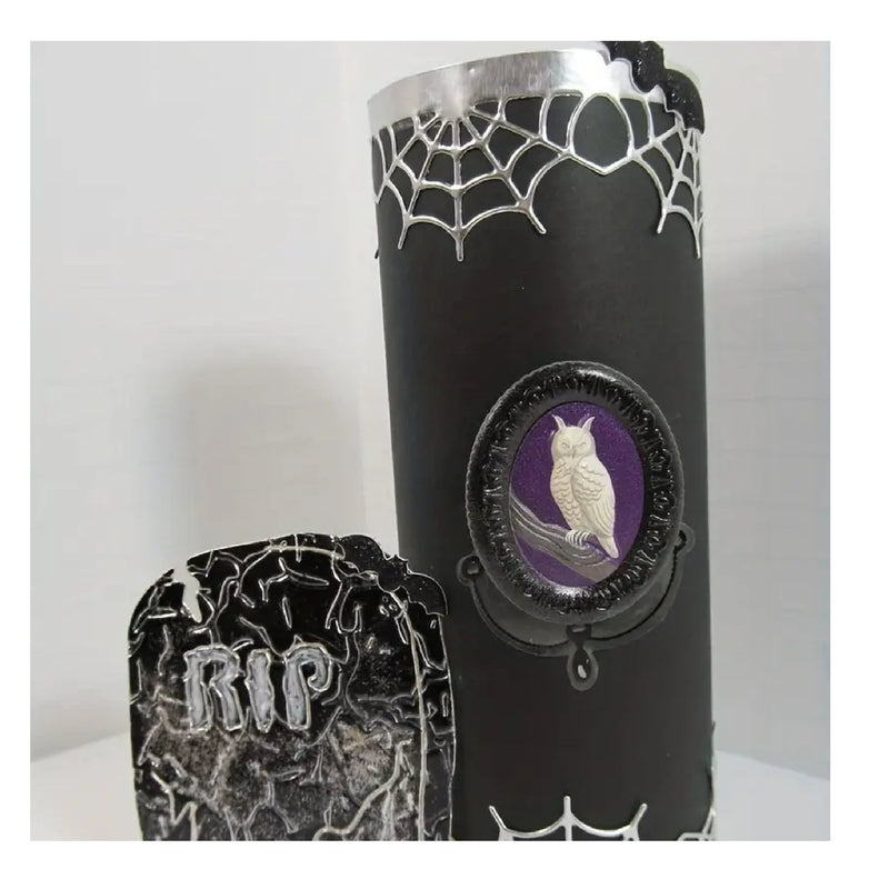 Tombstone And Raven Cutting Dies For DIY Scrapbooking