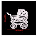 Baby Carriage Metal Cutting Dies | DIY Scrapbooking Templates