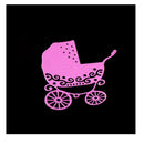 Baby Carriage Metal Cutting Dies | DIY Scrapbooking Templates