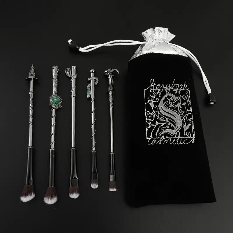 Makeup Brushes Set | 5pcs Wand Makeup Brush With Eyeshadow Brush Blush Concealer Fantasy Foundation Make Up Kit