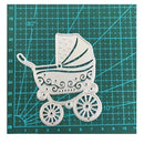 Baby Carriage Metal Cutting Dies | DIY Scrapbooking Templates