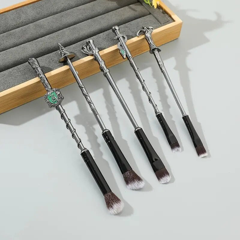 Makeup Brushes Set | 5pcs Wand Makeup Brush With Eyeshadow Brush Blush Concealer Fantasy Foundation Make Up Kit