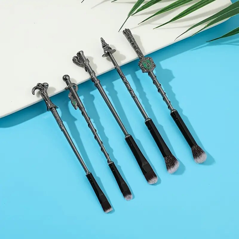 Makeup Brushes Set | 5pcs Wand Makeup Brush With Eyeshadow Brush Blush Concealer Fantasy Foundation Make Up Kit