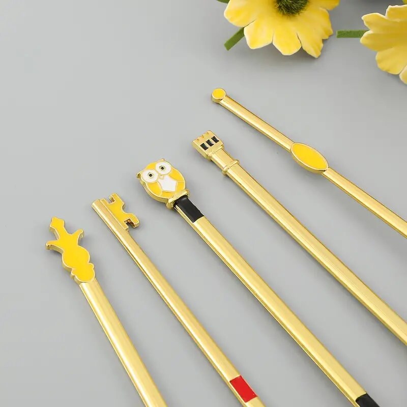 Makeup Brushes Set 5pcs Cosmetic Makeup Brush Set Professional Tool Kit Set Golden Drawstring Bag Included
