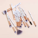 Makeup Brushes 16Pcs Makeup Brush Set Premium Synthetic Professional Makeup Brushes Foundation Powder Blending Concealer Eye Shadows Blush