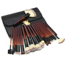 Professional 26pcs Makeup Brushes Set Eye Lip Face Cosmetic Make Up Brush Kit With Leather Bag Soft