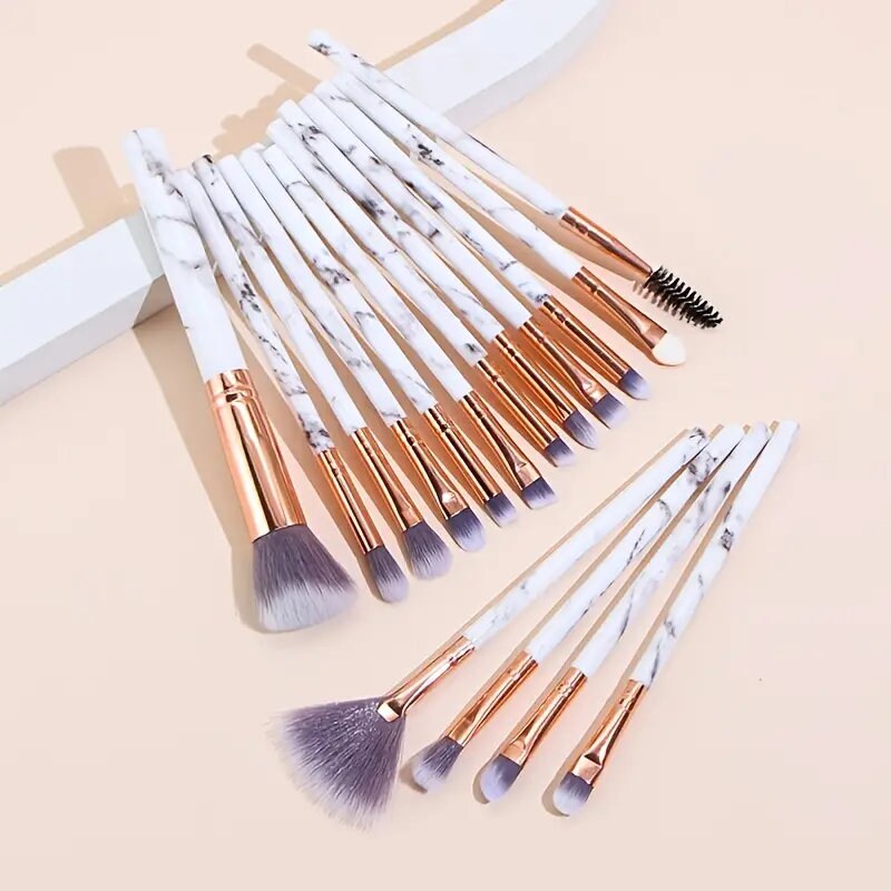 Makeup Brushes 16Pcs Makeup Brush Set Premium Synthetic Professional Makeup Brushes Foundation Powder Blending Concealer Eye Shadows Blush