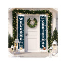 Christmas Front Porch Banners | Christmas Party Jesus Decor