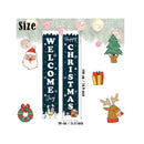 Christmas Front Porch Banners | Christmas Party Jesus Decor