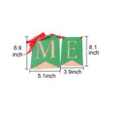 Merry Christmas Burlap Fireplace Banners | Christmas Decorations Christmas Banner for Mantle