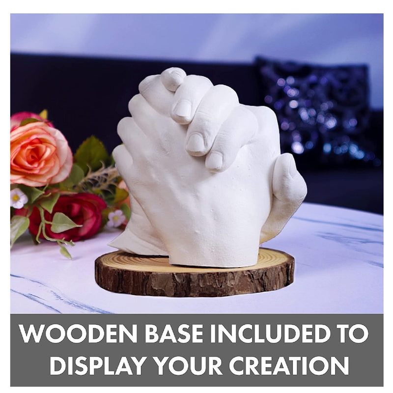 Craft It Up Hand Casting Kit DIY Plaster Casting Sculpture Kit | Hand