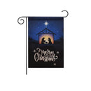Decorative Merry Christmas Garden Flag | 12X18 Double Sided Yard Flag