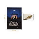 Decorative Merry Christmas Garden Flag | 12X18 Double Sided Yard Flag