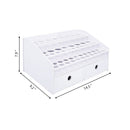 Sanfurney Paint Rack | Pigment Ink Bottle Holder | Paint Tool Storage with Organizer | Cabinet Holder for 59 Bottles of Paints