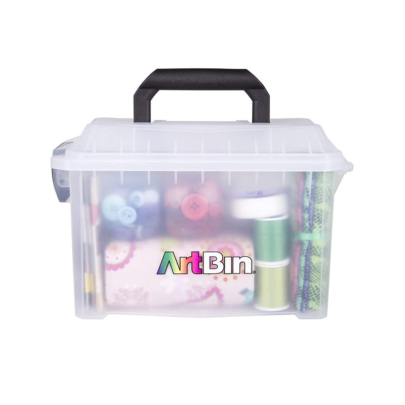 ArtBin 6815AG Mini Sidekick Carrying Case | Arts and Crafts Organizer With Handle