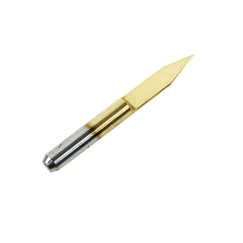 SHINA 10x Titanium Coated Carbide PCB CNC Engraving Bit Router Tool 30 Degree 0.1mm 0.2mm Tip