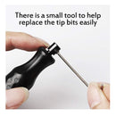 FOLAI DIY Pen Electric Engraving Tools for Jewellery Making,Metal, Glass with Replaceable Diamond Tip Bits
