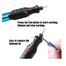 Electric Micro Engraver Engraving Tool Kit | Cordless Precision Engraver For DIY Jewelry Making