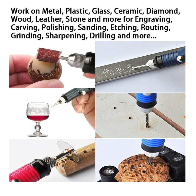 1set Engraving Tool Kit, Mini Drill Rotary Tool Kit Rotary Tool  Multifunctional Hand Tool DIY Jewelry Glass Wood Metal Ceramic Plastic  Micro Engraver