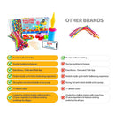 BalloonPlay Deluxe Balloon Animal Kit with Web App 150 Balloons Balloon Pump Stickers Bookmark