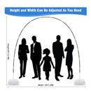 Balloon Arch Kit & Balloon Pump | Fifame 9ft Tall and 10ft Wide Adjustable Balloon Arch Stand With Water Bases
