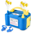 NuLink Double Nozzle Portable Electric Balloon Inflator Pump for Decorations