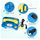 NuLink Double Nozzle Portable Electric Balloon Inflator Pump for Decorations