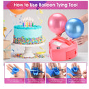 Electric Balloon Pump | NuLink Portable Dual Nozzle 110V 600W Electric Balloon Blower Pump