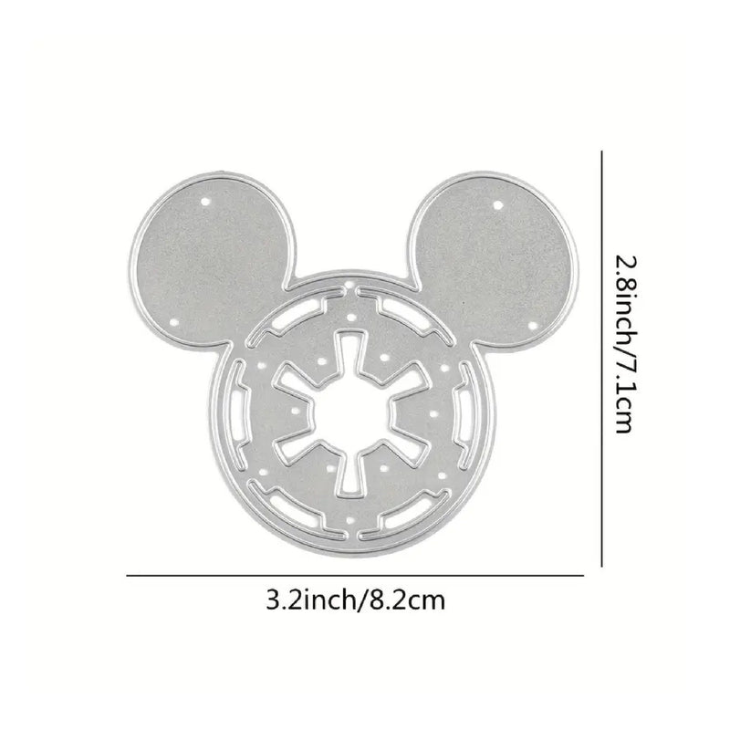 Empire Mouse Head Cutting Dies For Scrapbooking
