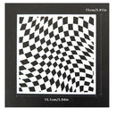 Three-Dimensional Pattern Made Of Diamond Shapes