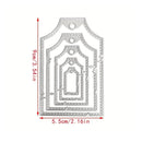 Jagged Edge Cutting Dies | Stencils For DIY Scrapbooking