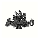 Halloween Animal Cutting Dies For DIY Scrapbooking Card Making